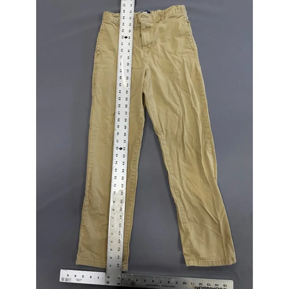 The Children's Place Boys 12 Khaki Pants Cotton Twill Regular Fit School Uniform